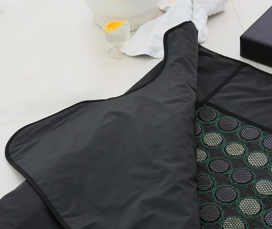 Heat Healer Blanket: Experience deep-penetrating far-infrared heat for relaxation.